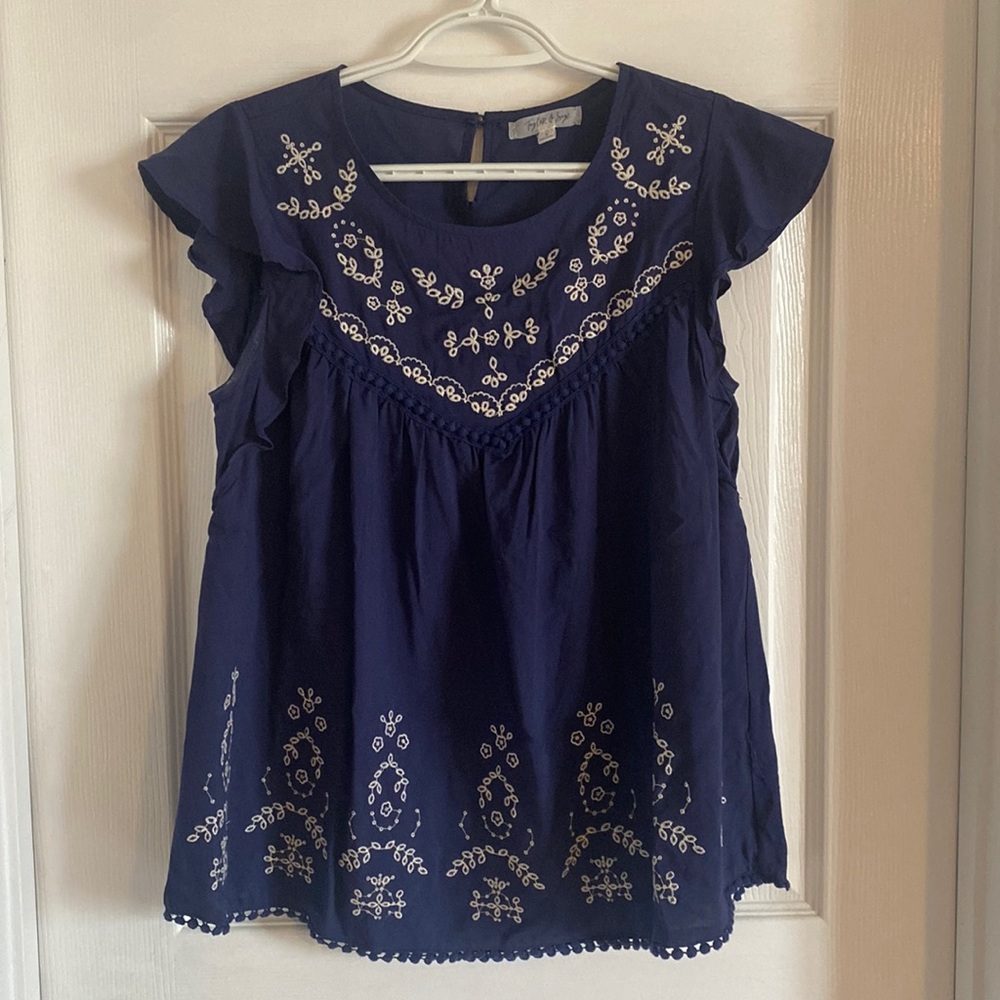 Small Blue Blouse